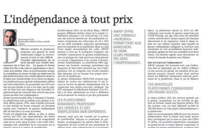 L’indépendance à tout prix